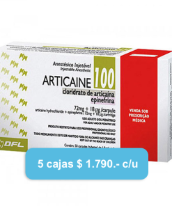 Anestesia Articaine 100 - Caja x 50 Tubos