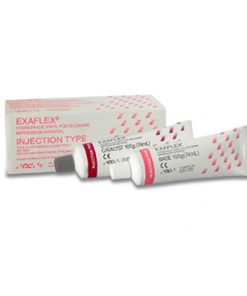 Silicona por Adición EXAFLEX Liviana, Presentación Pomos 100 gr/ 74 ml c/u