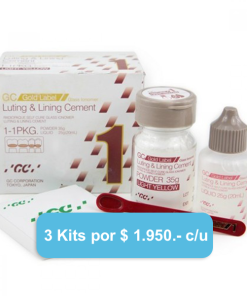 Ionómero Gold Label 1 – Mini – Polvo 15g + Liquido 10g