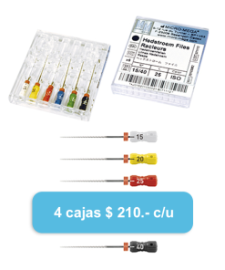 Limas - H-Files Caja x 6 - MicroMega - Coltene