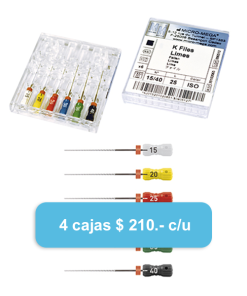 Limas - K-Files  Caja x 6. - MicroMega - Coltene