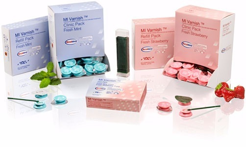 Barniz Fluorado MI VARNISH X 3 Cápsulas.